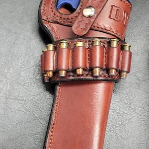 Cowboy Style Holster For Colt Python.  Southern Charm Holsters original design.