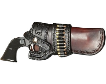 Custom Holster for Ruger Wrangler or Colt Newfrontier with 4.625 barrel