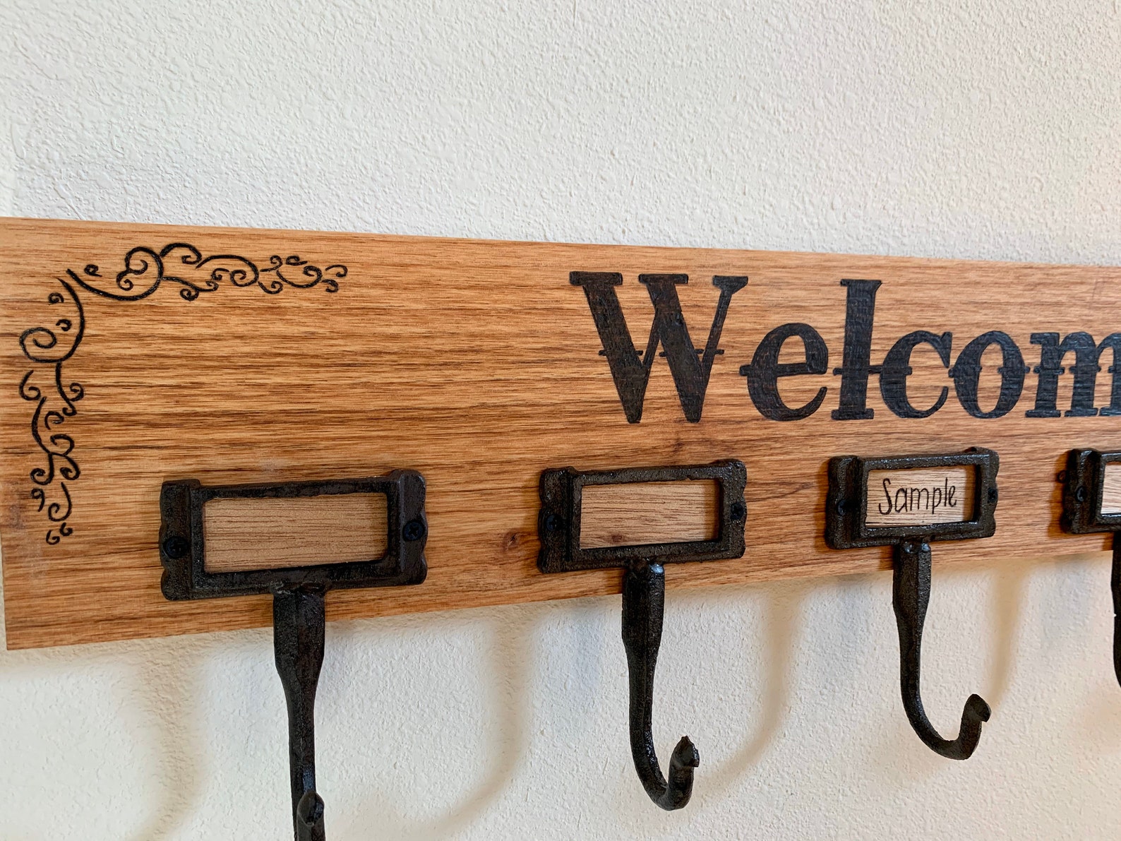 coat rack personalized