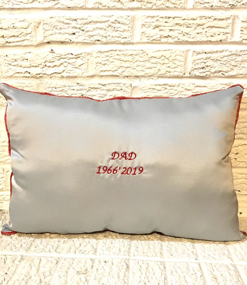 Hygge Memorial Pillow, Personalized Gift, Gift, Sympathy Loss Of Mom Gift, Funeral Gift, Daughter Keepsake Gift, Friend Caring Gift image 9