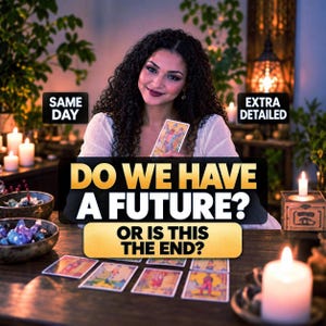 Personlig tarotläsning för relationer: Framtida vägledning (samma dag)