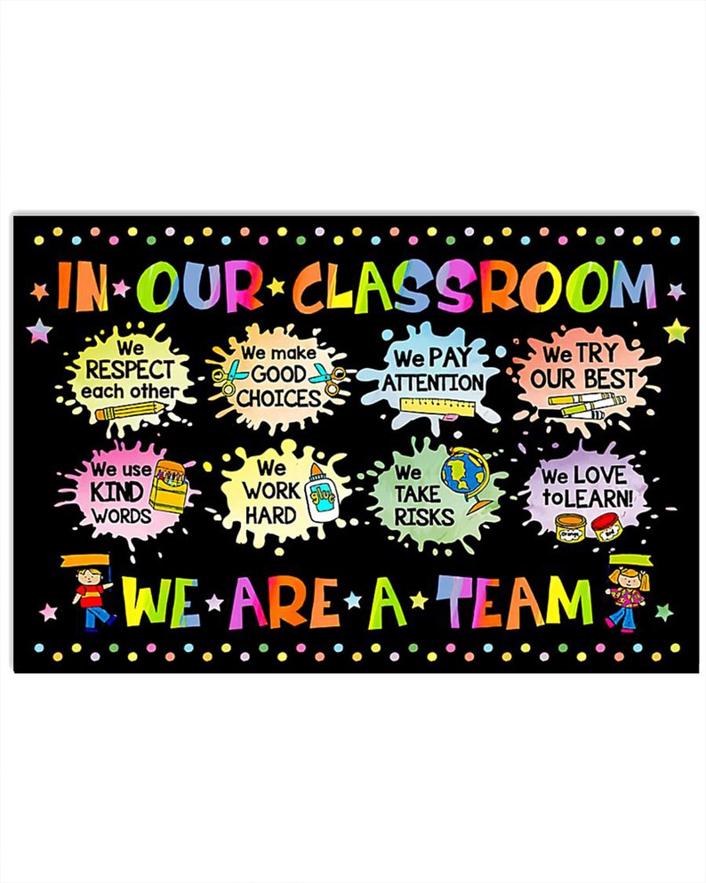 Classroom Poster Classroom Decor Teacher Printable in Our Etsy