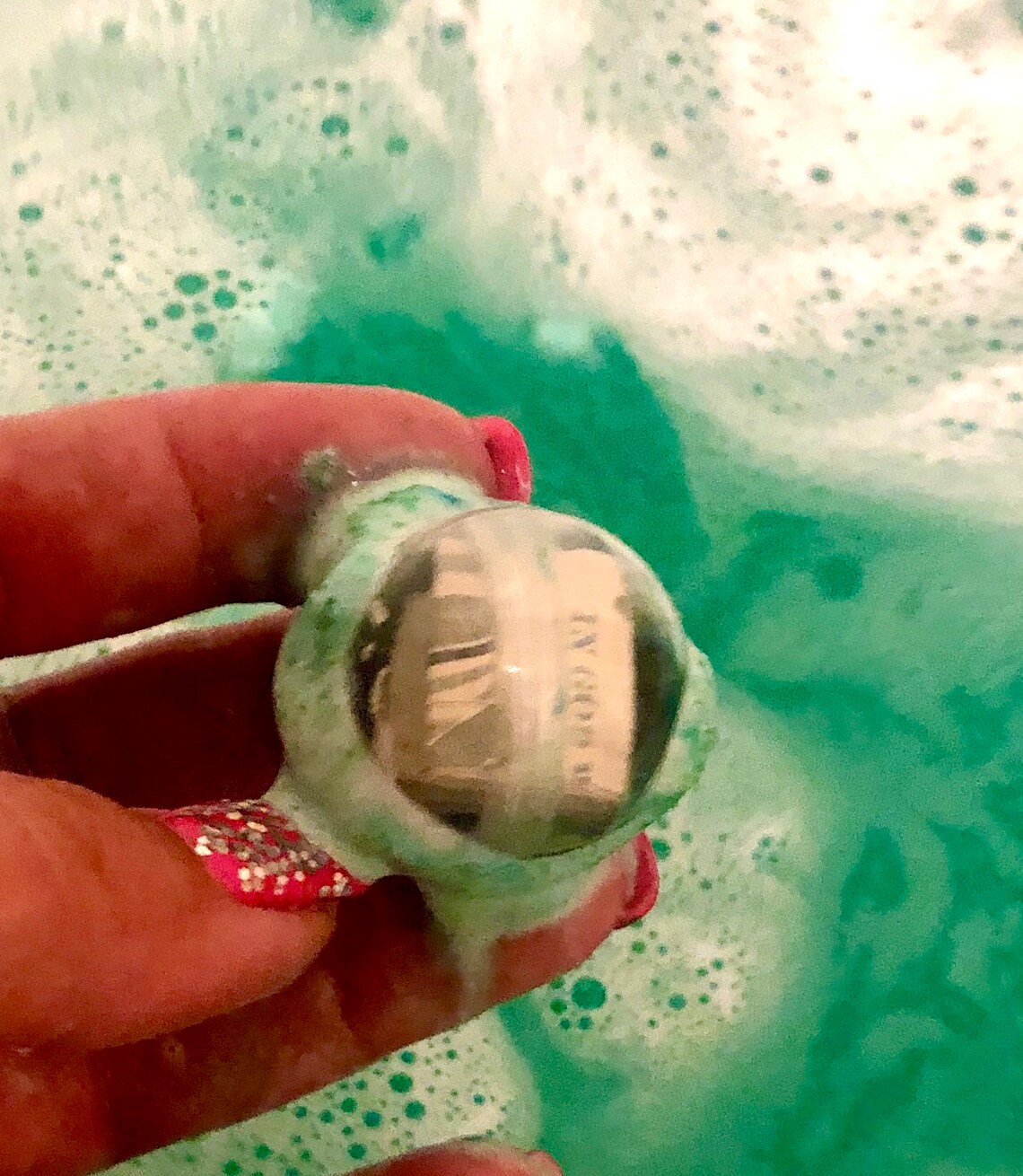 Money Cash Wealth Bath Bomb Bombs Surprise Real Money Inside Etsy