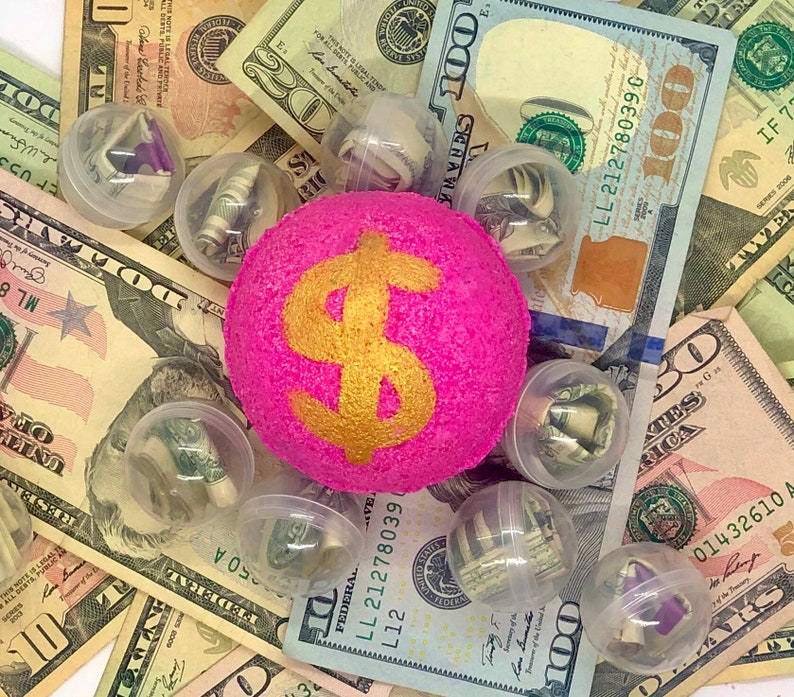 Bath Bombs With Money Inside Them Items similar to HUGE Aphrodite