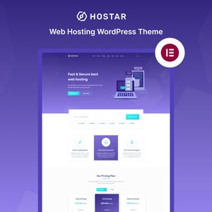 Web Hosting WordPress Theme | WHMCS Hosting Template | Domain Reseller & Cloud Server Elementor Design