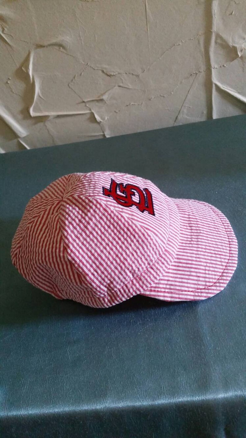 Baby baseball cap for St Louis fans. Etsy