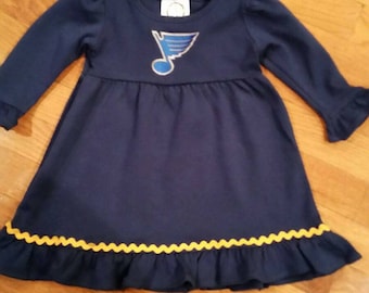 St. Louis Blues long sleeve dress great for blues hockey fans