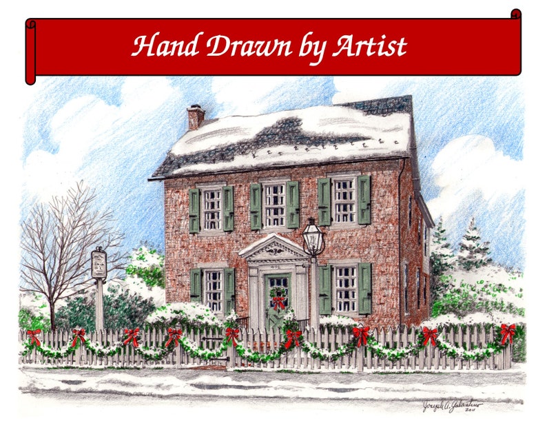 Custom Home Portrait, Hand Drawn, Full Color, House Sketch, Home Drawing, Realtor Closing Gift, First Home, Boat, Airplane, Cars, Dollhouse image 3