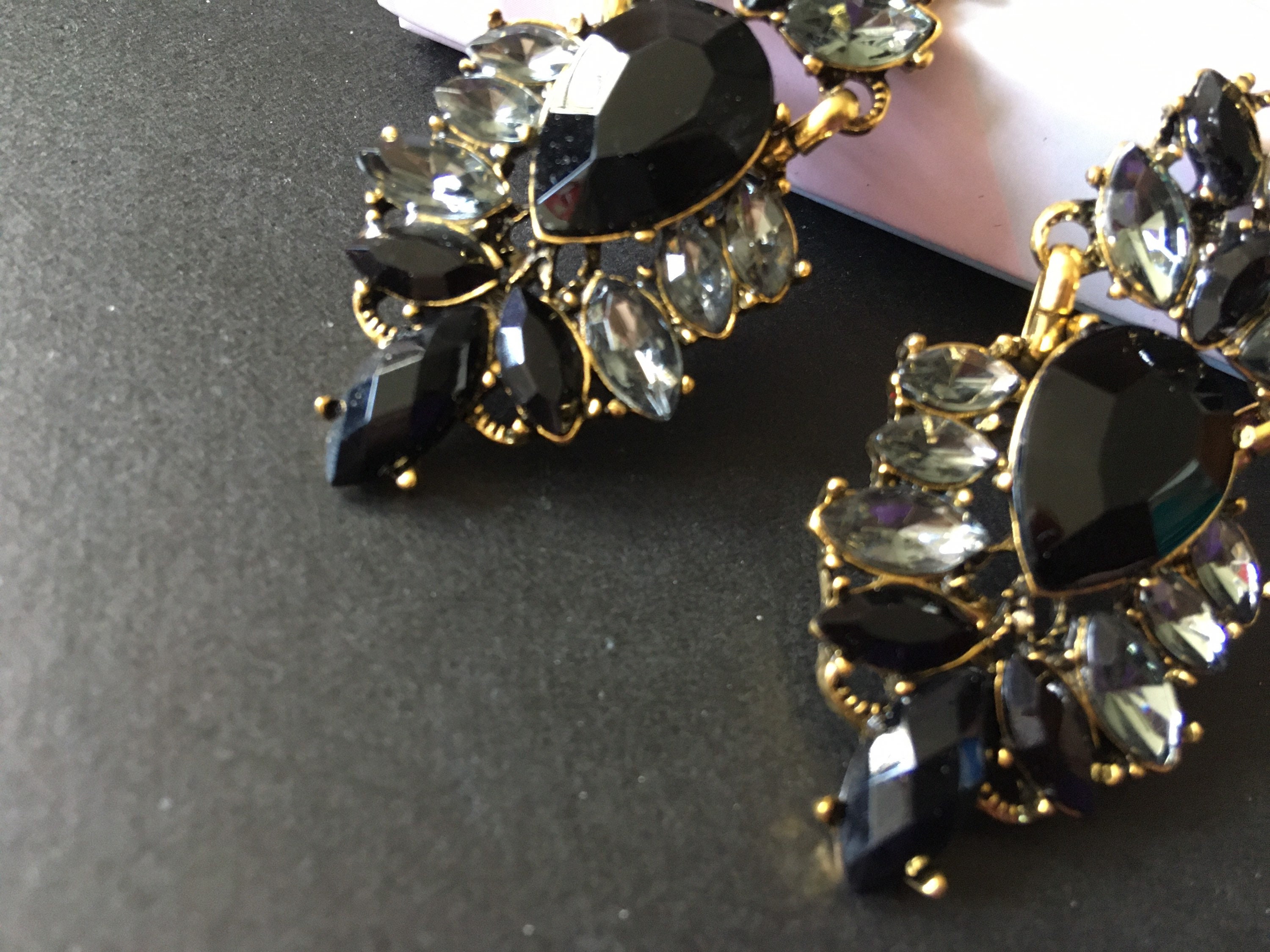 Gothic Ohrringe Damen - Blut Herz & Tropfen Design Für Weihnachten & Halloween