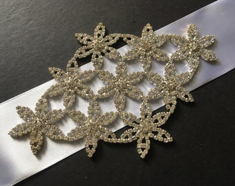 Swarovski rhinestone belt, wedding dress belt, bridal belt sash, bridal jewelry, wedding belt, crystal bridal belt