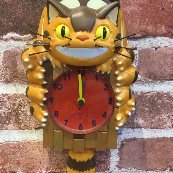Catbus Clock Studio Ghibli Clock - Etsy