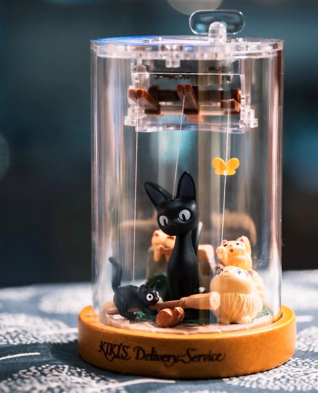 Kikis Delivery Service Original Ghibli Studio Jiji Music Etsy