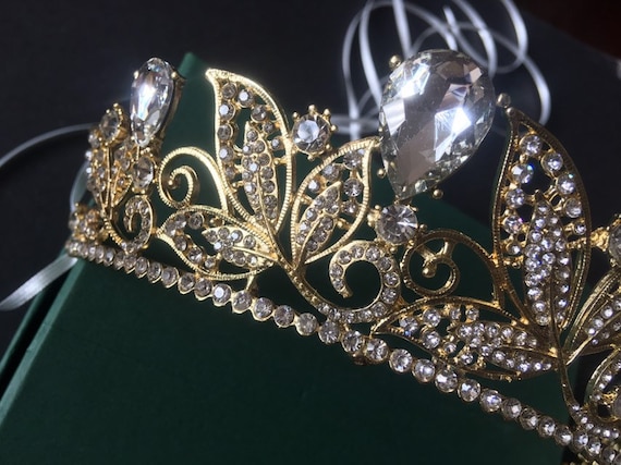 SALE NITA Crown Headbandtiara hairpiecefloral crownwedding accessorieshair jewellerybridecrowns photographyspring racingheadpiece