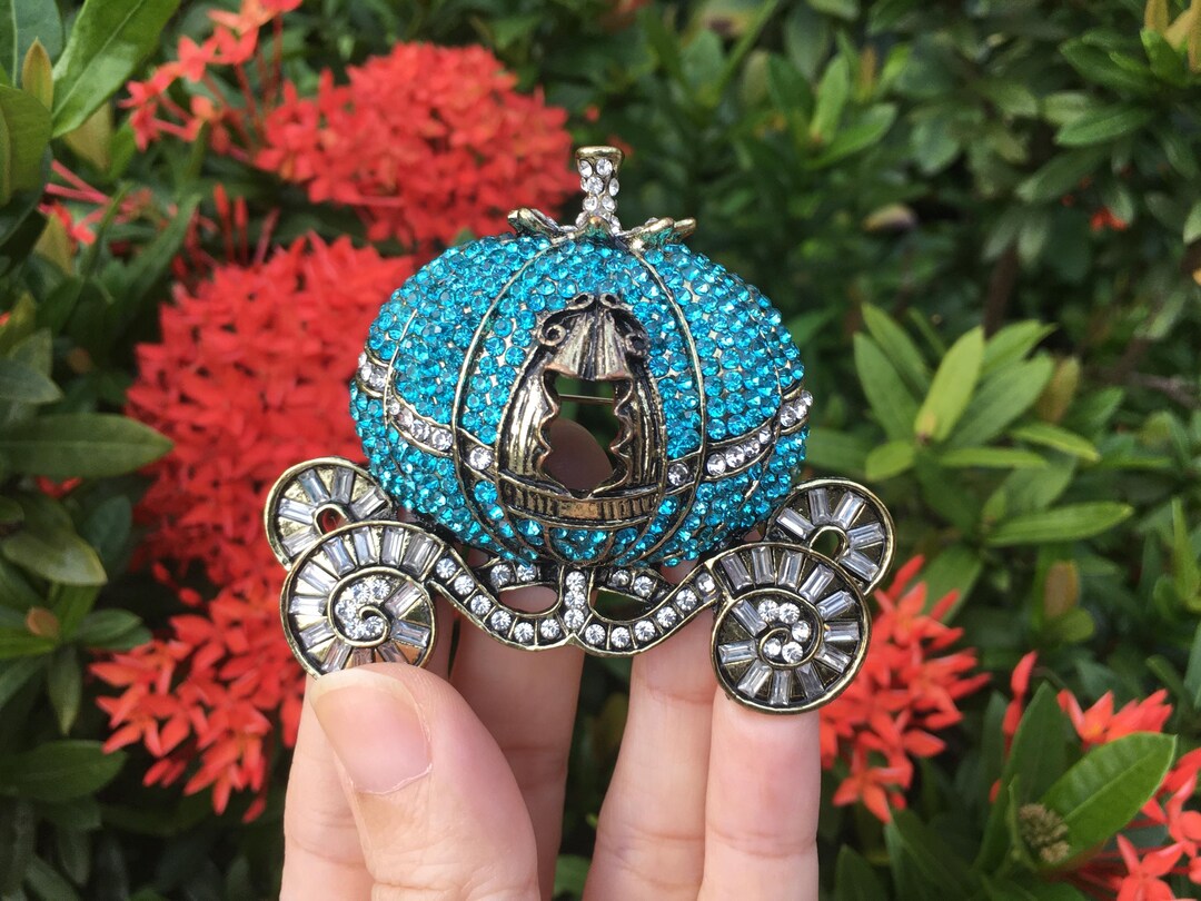 Prom Brooch Antique Brooch, Bridal Crystal Brooch, Bridesmaids Jewellery, Blue ...