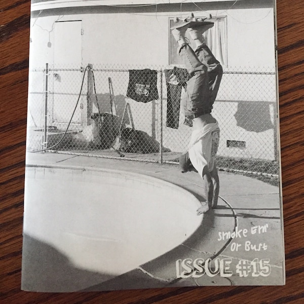 Skateboard Zine Etsy