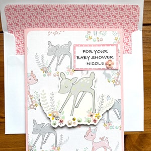 Baby Shower For Girl-Personalized-For Mom Or A Couple-For Daughter&#39;s Shower-Sister&#39;s-Daughter-in-law-Any Relative