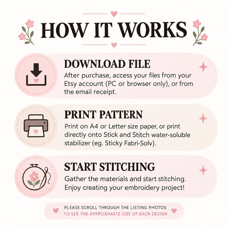 Border Hand Embroidery Pattern, Decorative Embroidery Borders, Floral ...