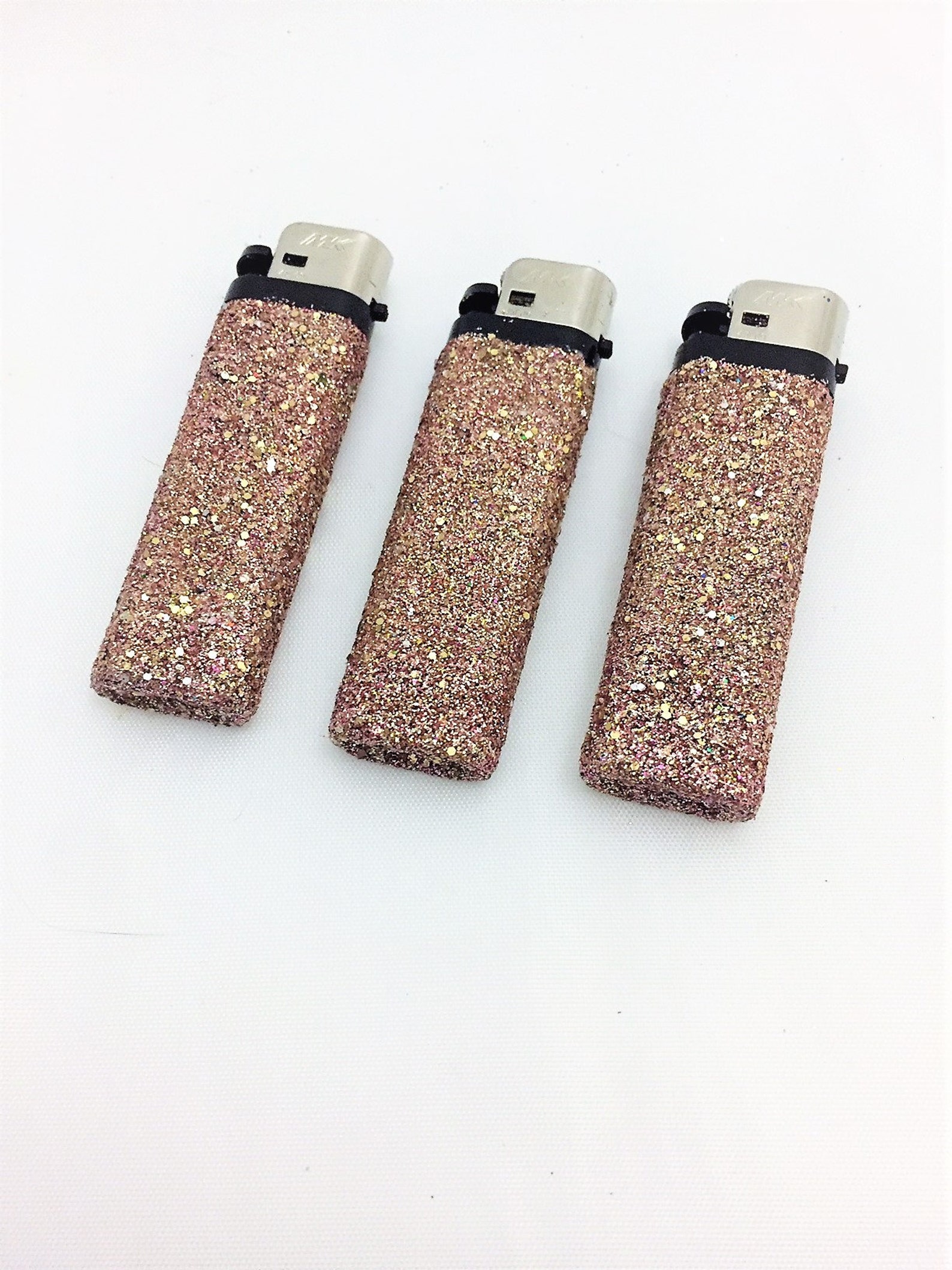 Bulk glitter lighters Personalized candle lighters Glam Etsy