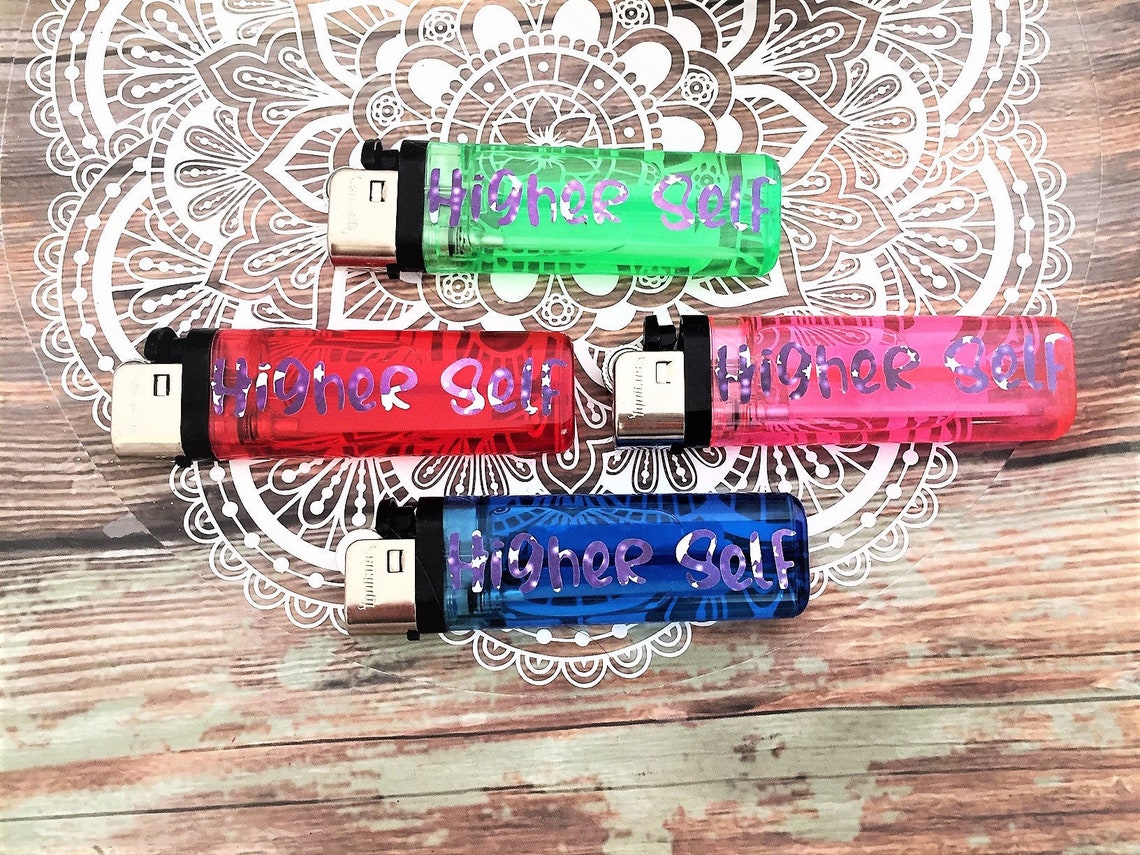 Personalized Disposable Lighters Fun Decorated Lighters Gift Etsy