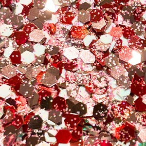 Bestselling Valentine disco glitter mix, Custom nail art supply, Tumbler accents, Body art tools, Pretty resin craft glitter, Season of love