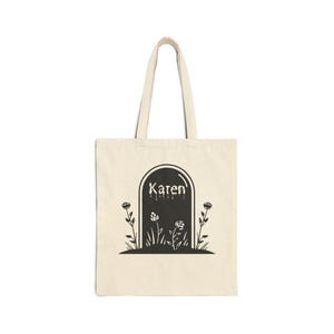 Sac fourre-tout personnalisé avec pierre tombale, Coton respectueux de l'environnement, Sac de bonbons ou de cadeaux, Sac de bibliothèque réutilisable, Cartable de rentrée, Cadeau de fantaisie