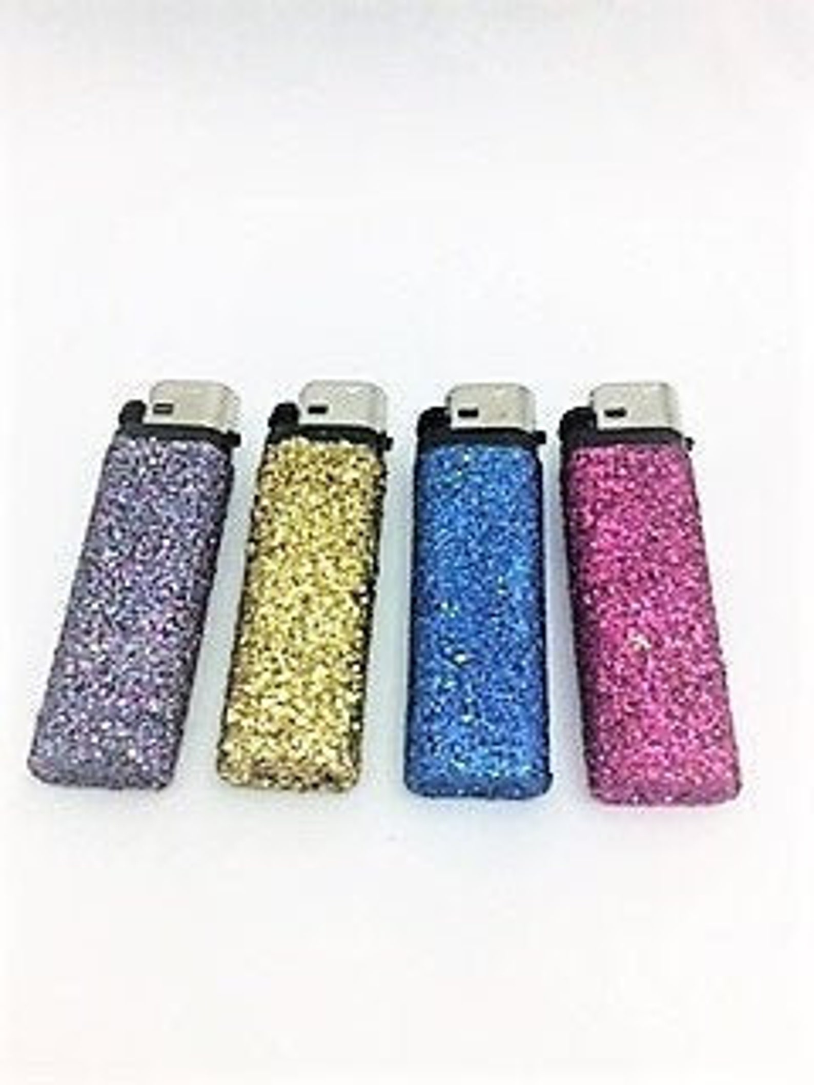 Bulk glitter lighters Personalized candle lighters Glam Etsy