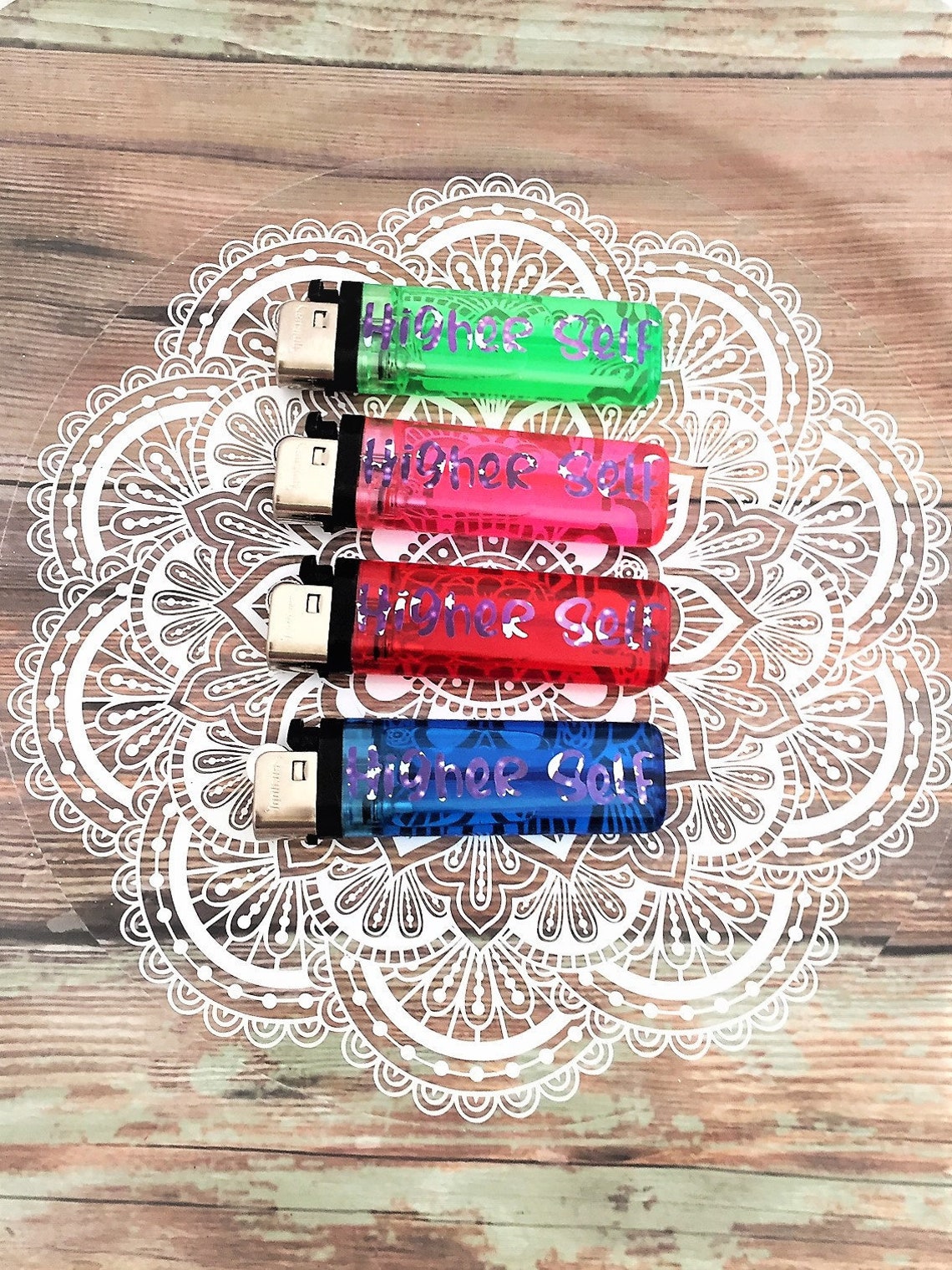 Personalized Disposable Lighters Fun Decorated Lighters Gift Etsy