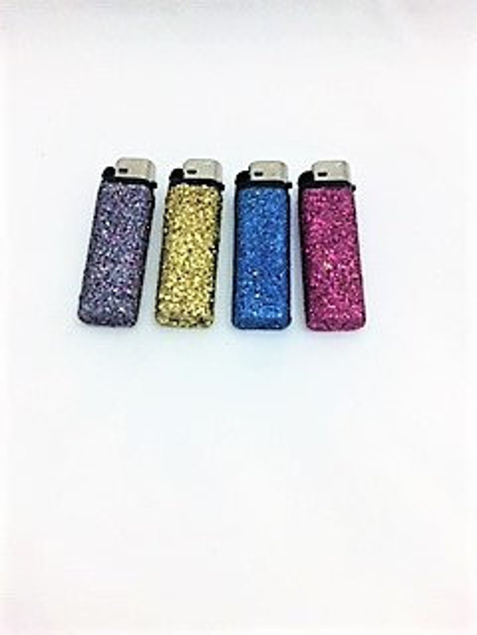 Bulk glitter lighters Personalized candle lighters Glam Etsy