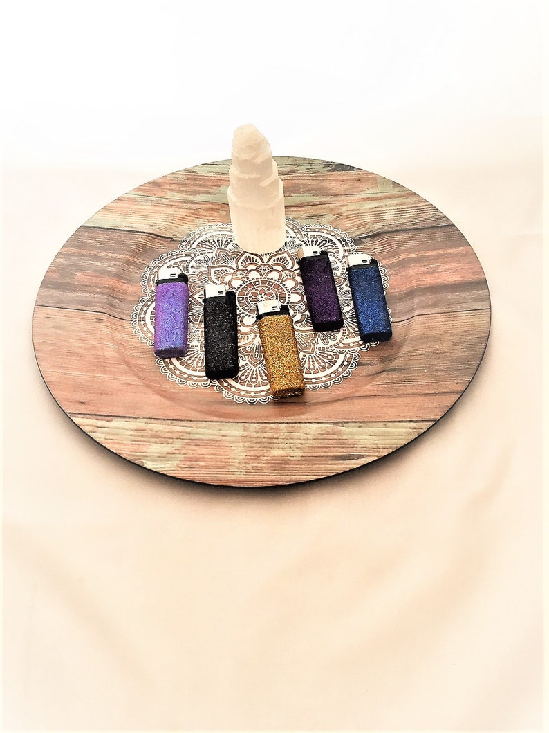 Bulk glitter lighters Personalized candle lighters Glam Etsy