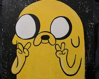 Dipinto realizzato da me (Titolo: Jake il cane)