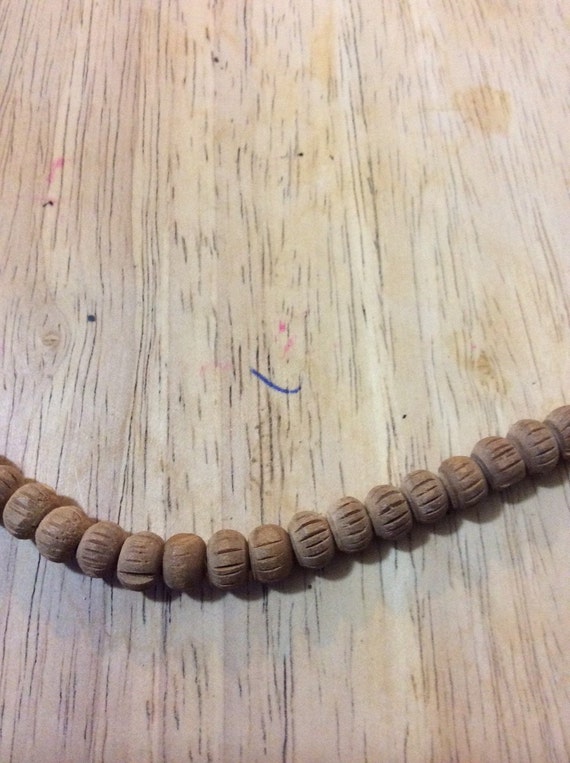 Wooden Beaded Necklace - image 2