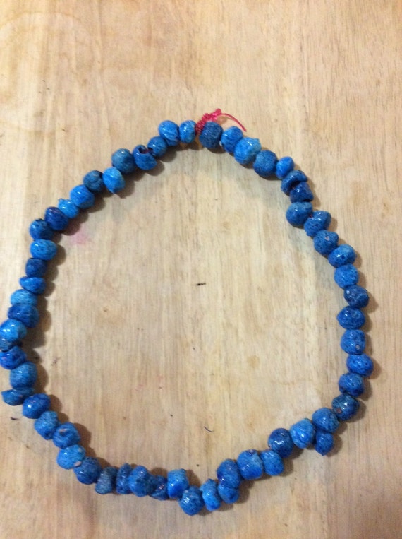 Set of Blue Beads