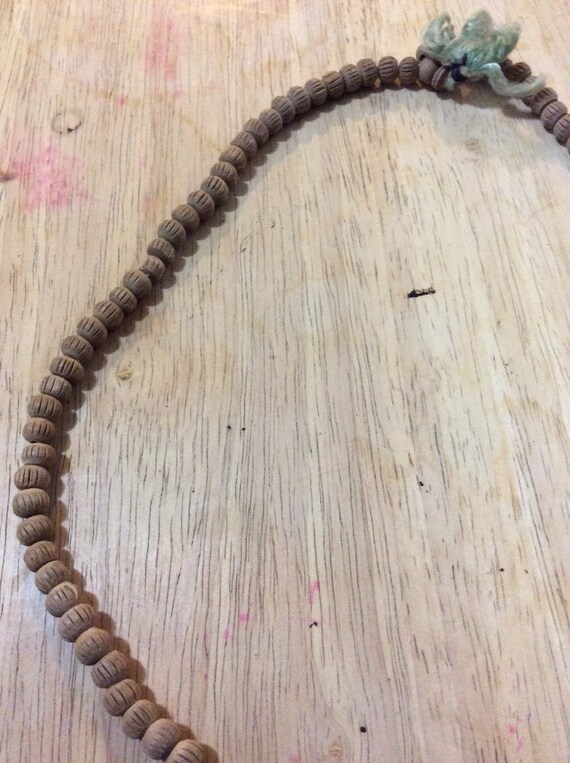 Wooden Beaded Necklace - image 3
