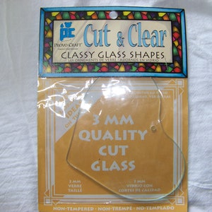 Provo Craft Cut & Clear Classy Glass Shape - Heart