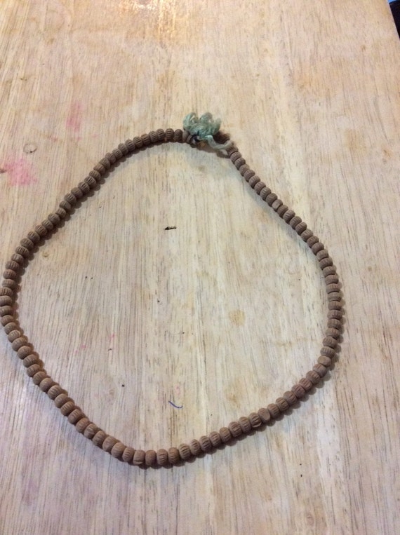 Wooden Beaded Necklace