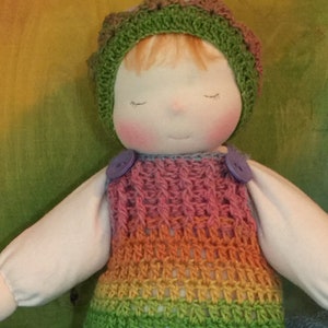 Crochet pattern to create sleep sack for Healing Heart doll image 1