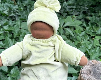 Sage Green weighted Baby - brown