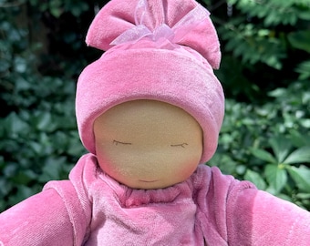 Maisie Weighted Little Baby - light brown