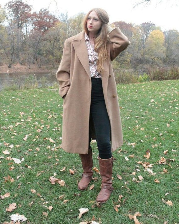Cinzia Rocca Trench Coat ITALY Made Modern ANGORA