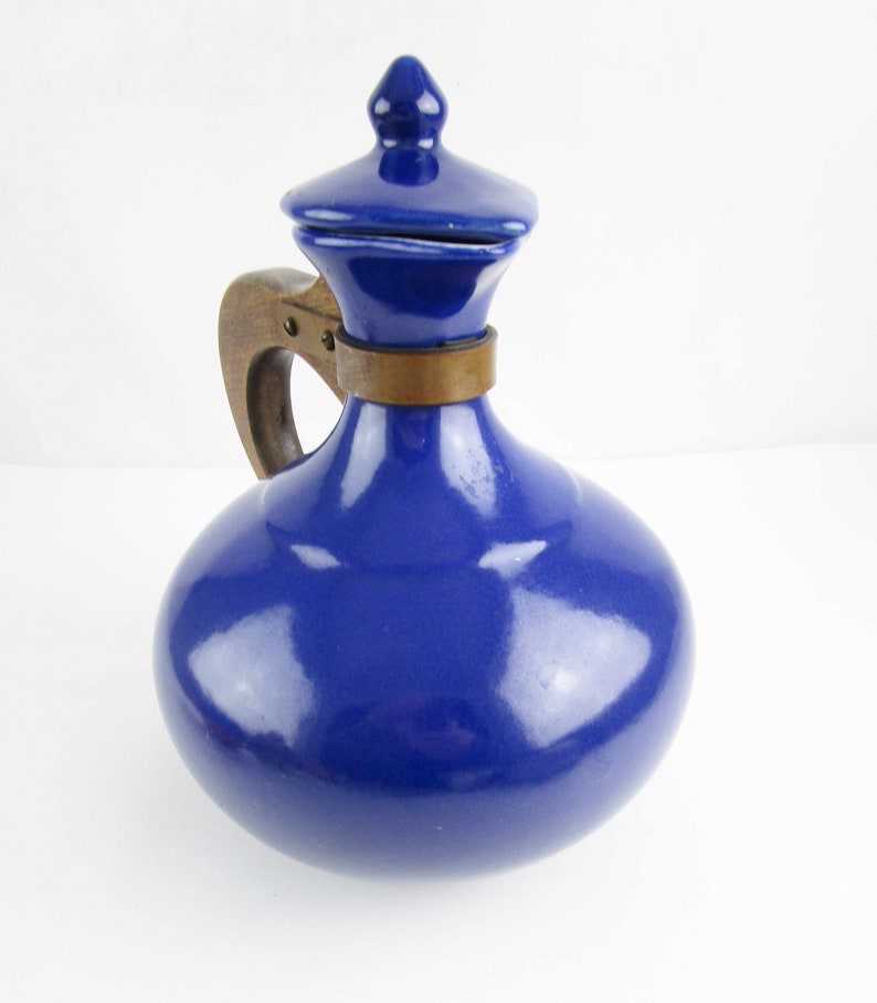 Vintage 'Red Wing' Carafe Pitcher Ceramic Carafes Etsy