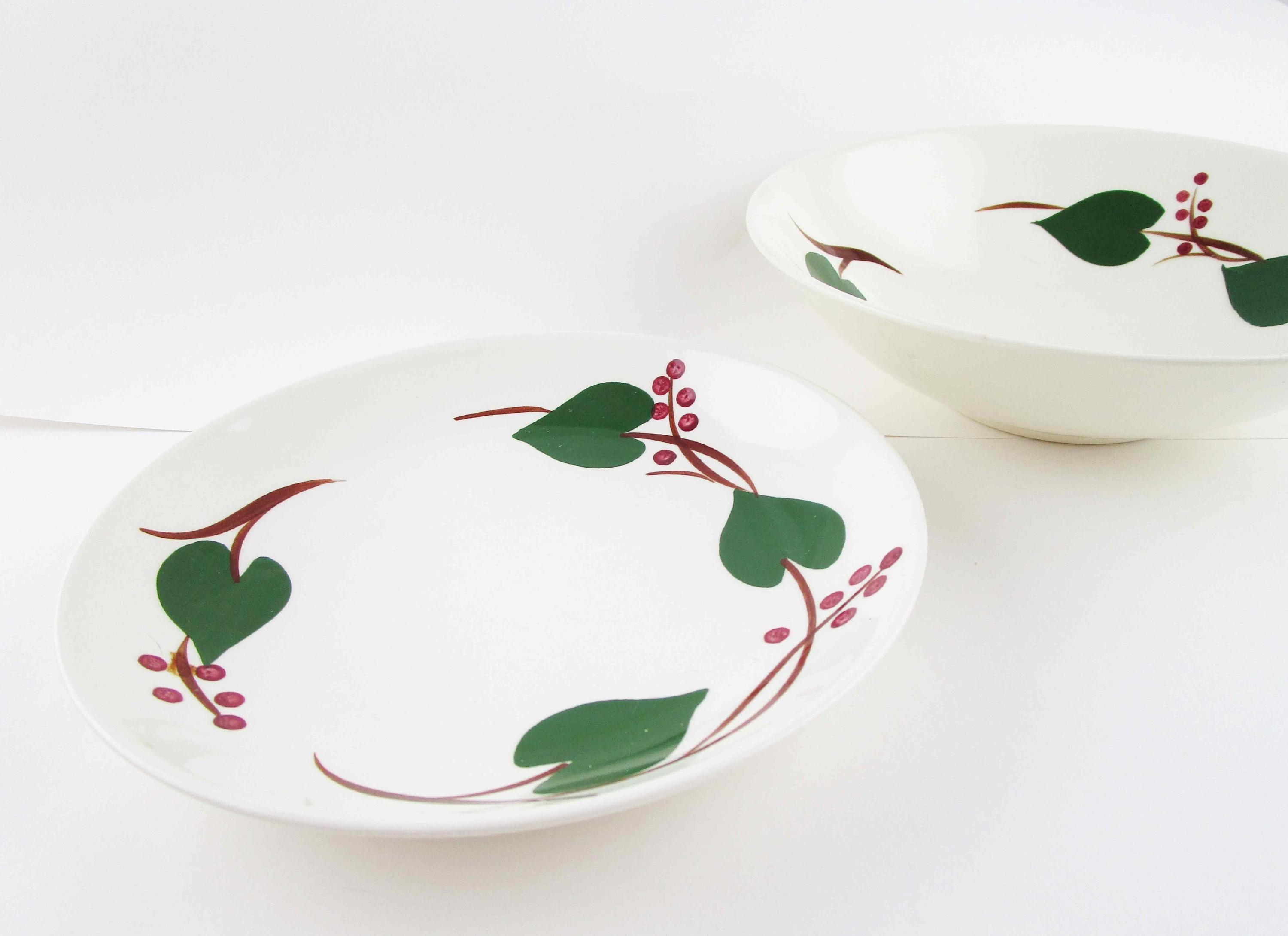 Blue Ridge Dishware Patterns CHOICE - Blue Ridge Pottery in the 'stanhome' Pattern Dinnerware Pieces ...