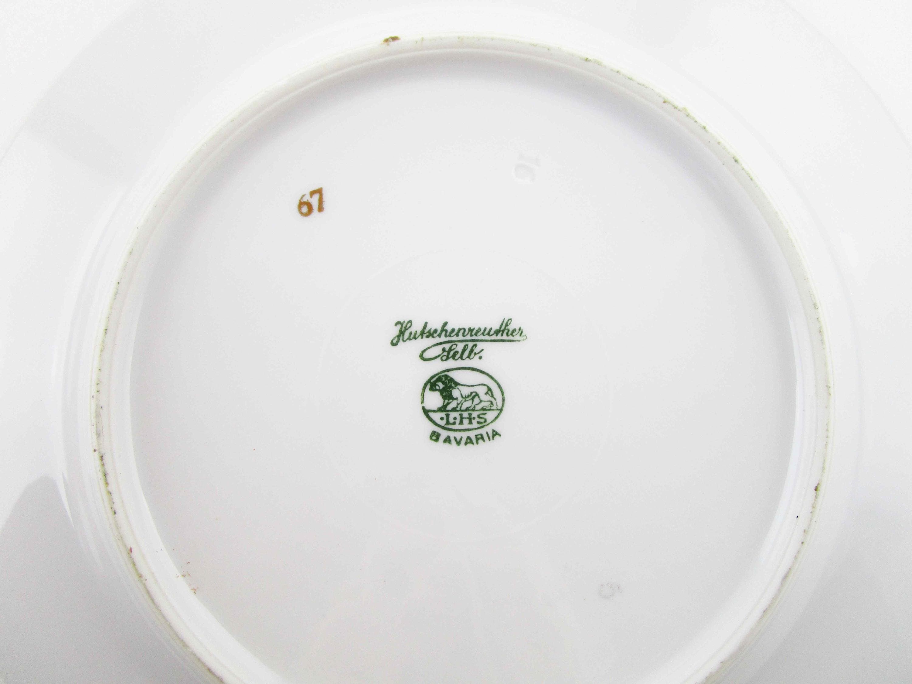 Porcelain 'hutschenreuther Gelb' - Vintage Tableware Pieces