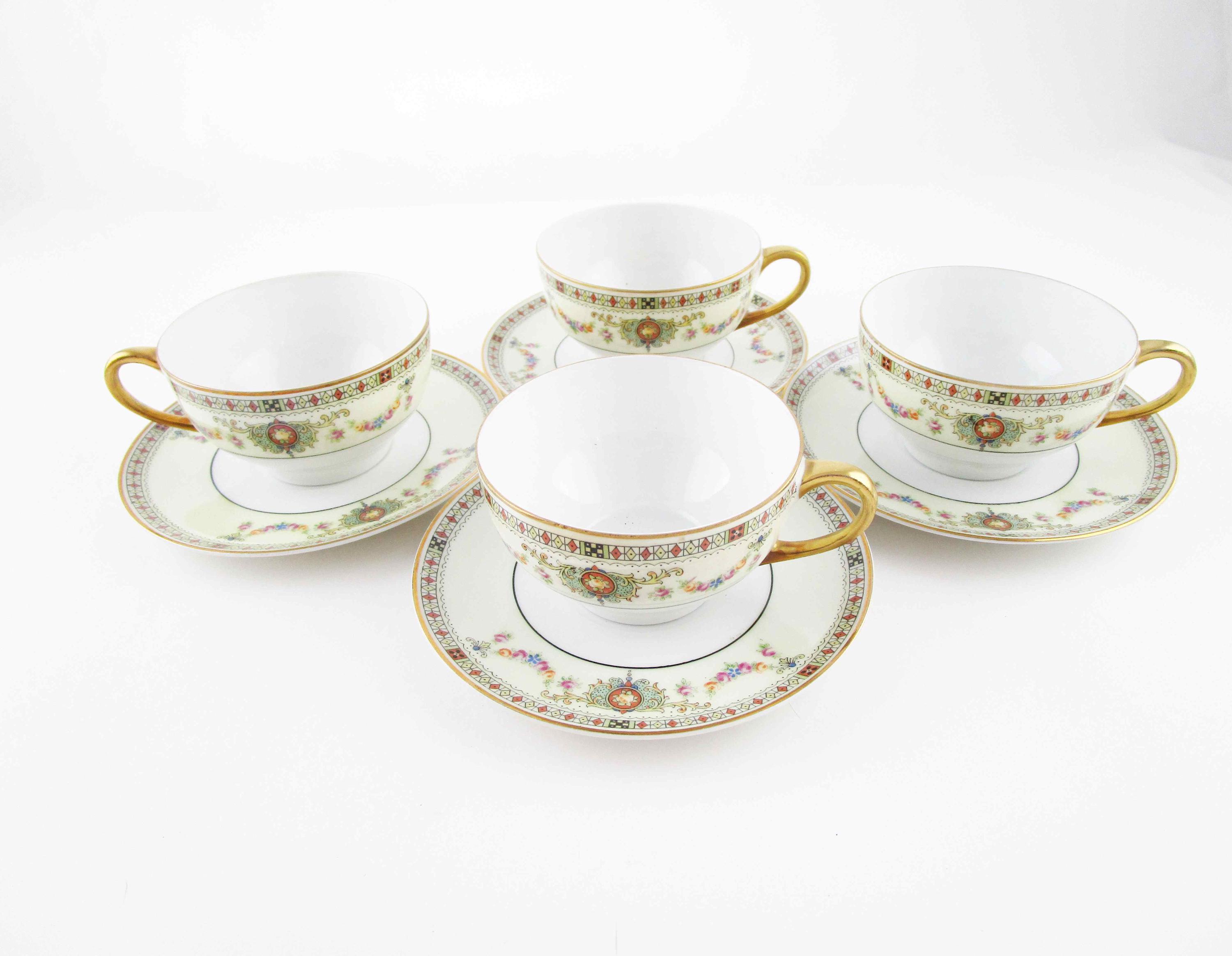 Porcelain 'hutschenreuther Gelb' - Vintage Tableware Pieces