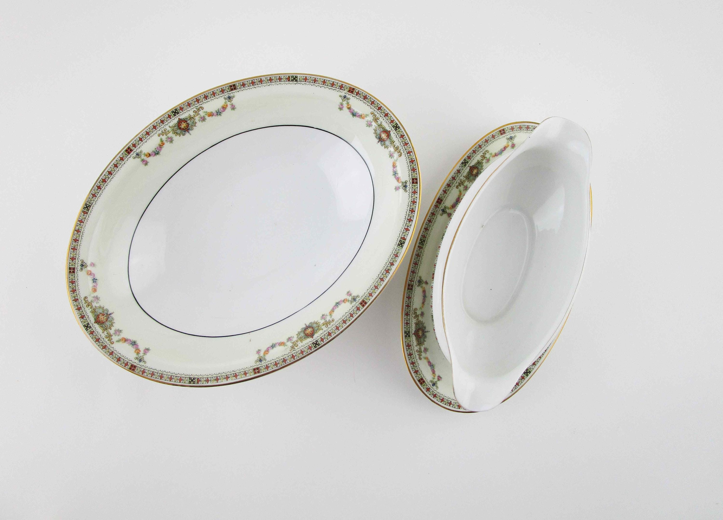 Porcelain 'hutschenreuther Gelb' - Vintage Tableware Pieces