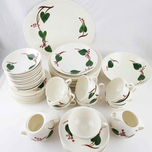 CHOICE  - Blue Ridge Pottery in the 'Stanhome' Pattern Dinnerware Pieces