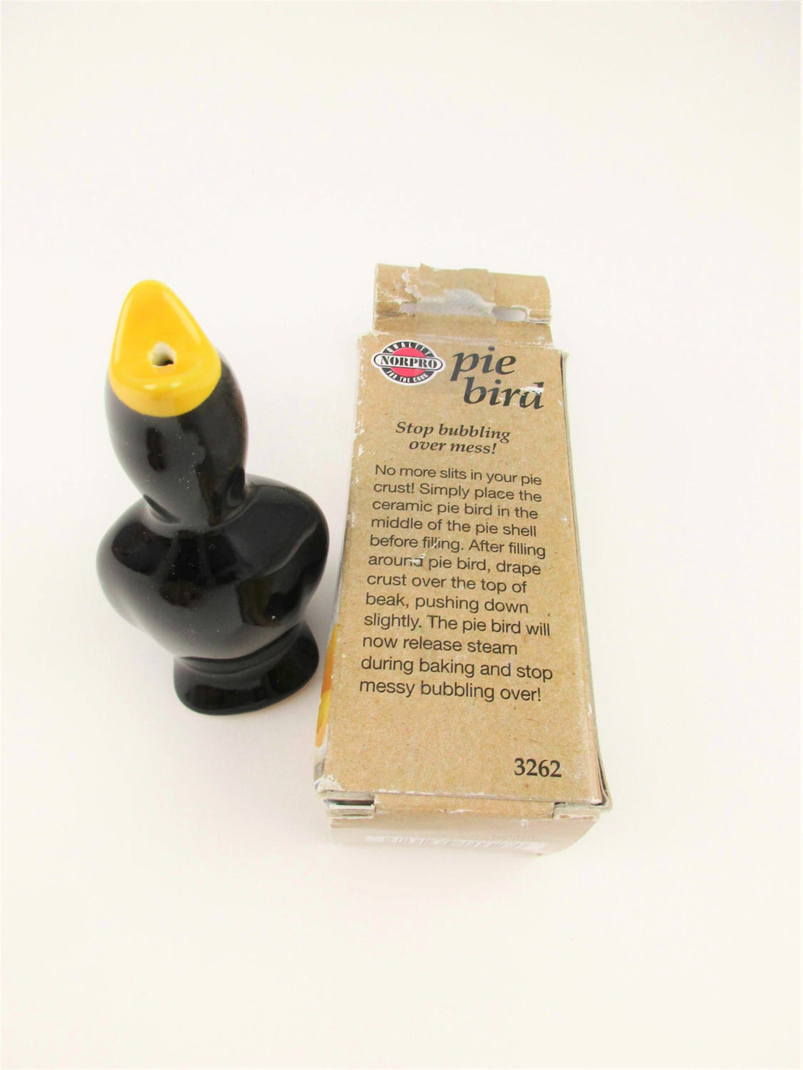 A 'norpro' No. 3262 Ceramic Blackbird Pie Whistle in Etsy