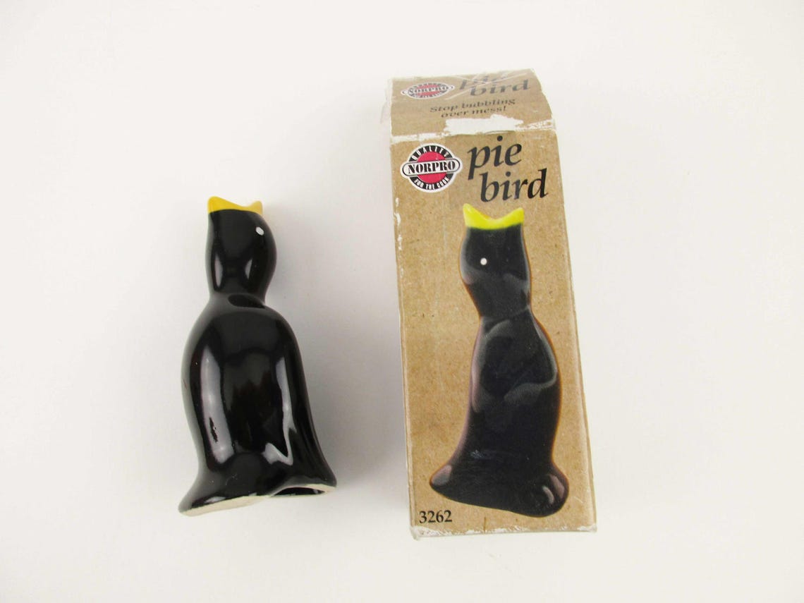 A 'norpro' No. 3262 Ceramic Blackbird Pie Whistle in Etsy