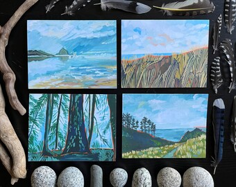 PACIFIC NORTHWEST Set of notecards — blank inside