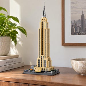 Skyscraper Building Set, Willis Tower & Empire State Architecture Models, 60 cm Display Gift