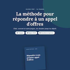 PDF-handleiding voor aanbestedingen: stapsgewijze methode, DC1 DC2 DUME, technisch rapport, 12 veelgemaakte fouten